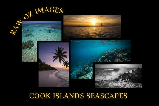Cook Islands Coastal Landscapes: Raw OZ Images Collection