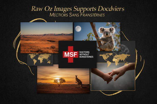 Raw Oz Images expanding charitable giving — supporting multiple Australian organisations with every print sold