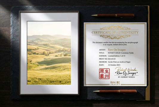 What a Certificate of Authenticity Art Print Proves