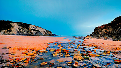 Night Tidal Flow — Portugal | Raw World/Earth Images | Limited Edition Fine Art Print