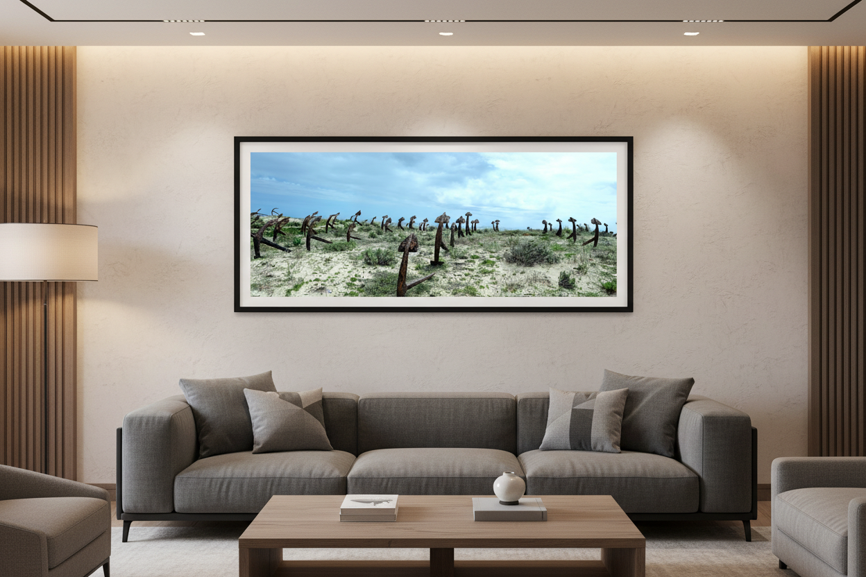 Anchor Cemetery — Framed on Wall