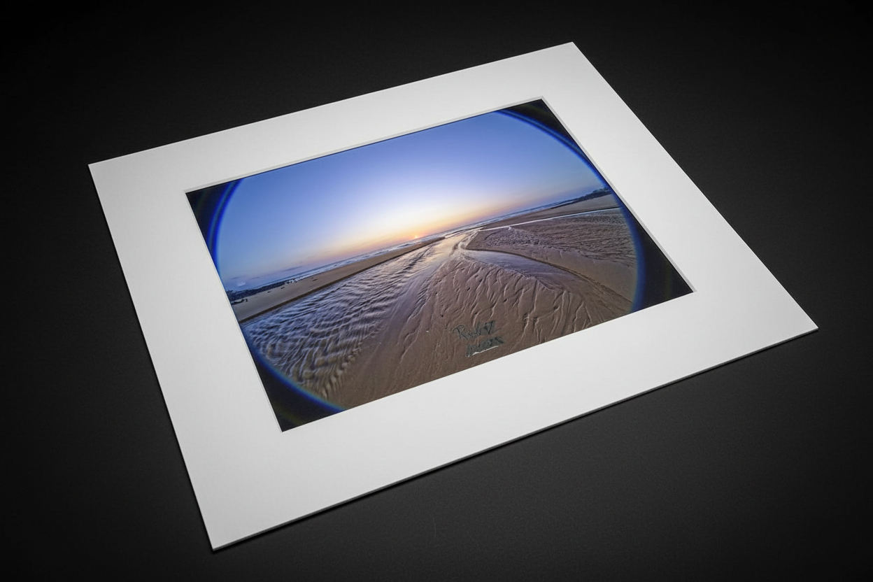 Beach Dawn alt mat board