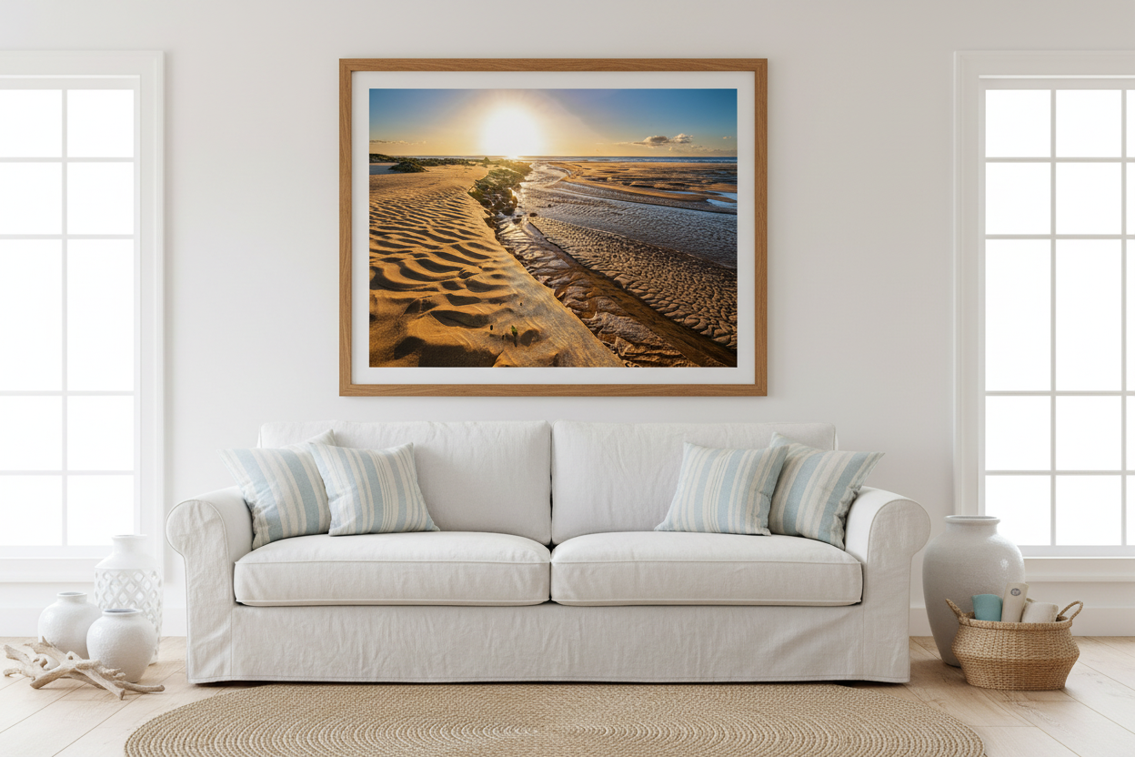 Beach Shapes and Scapes Mockup