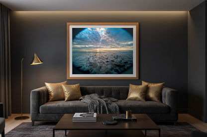 Cloudy Water Mockup