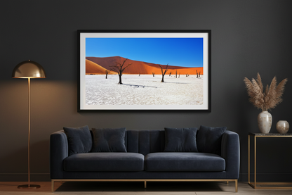 Deadvlei dark luxury room mockup