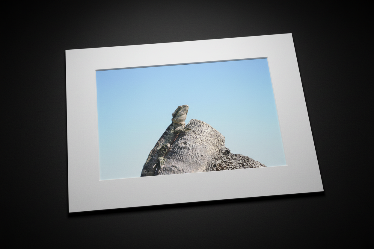 Lounge Lizard mat board