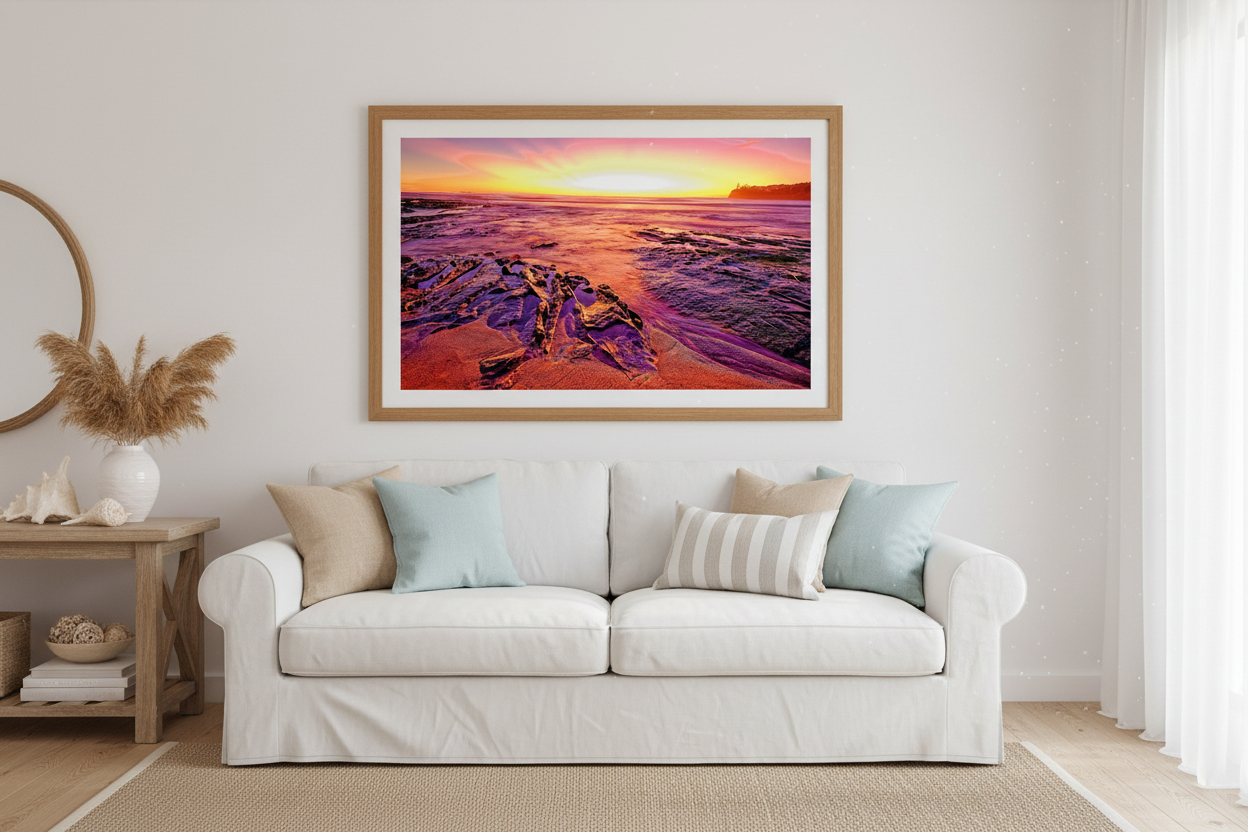 Moffat Beach Haze Mockup