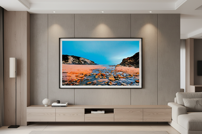 Night Tidal Flow — Framed on Wall