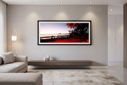 Old Woman Island Dawn — Framed on Wall
