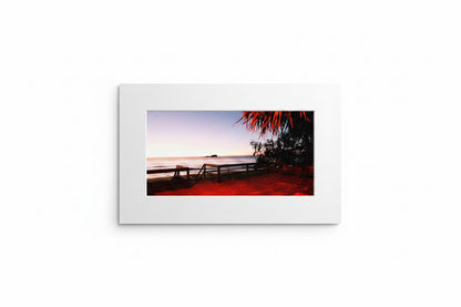 Old Woman Island Dawn — White Matt Board