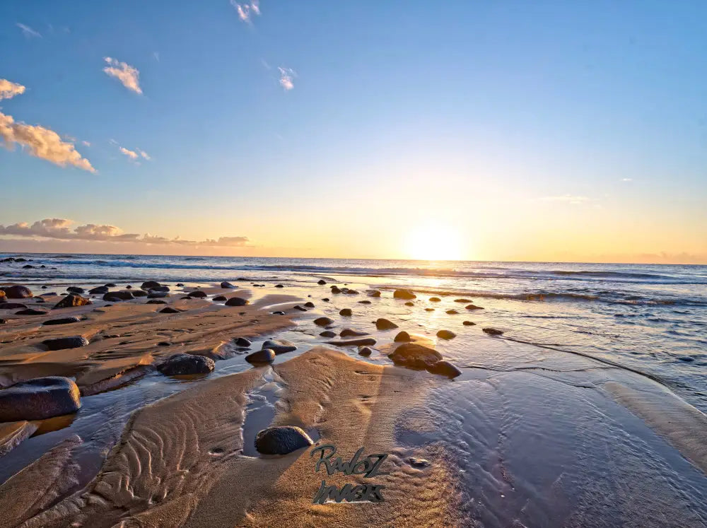 Bright white first light at Palmers Creek Australian coastal morning