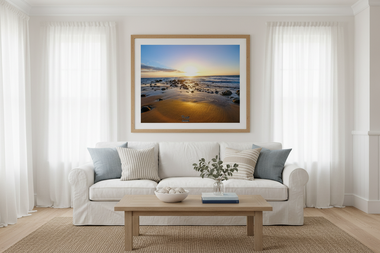 Sand Sunblast Mockup