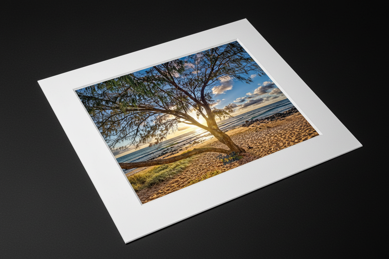 Sun Tree mat board