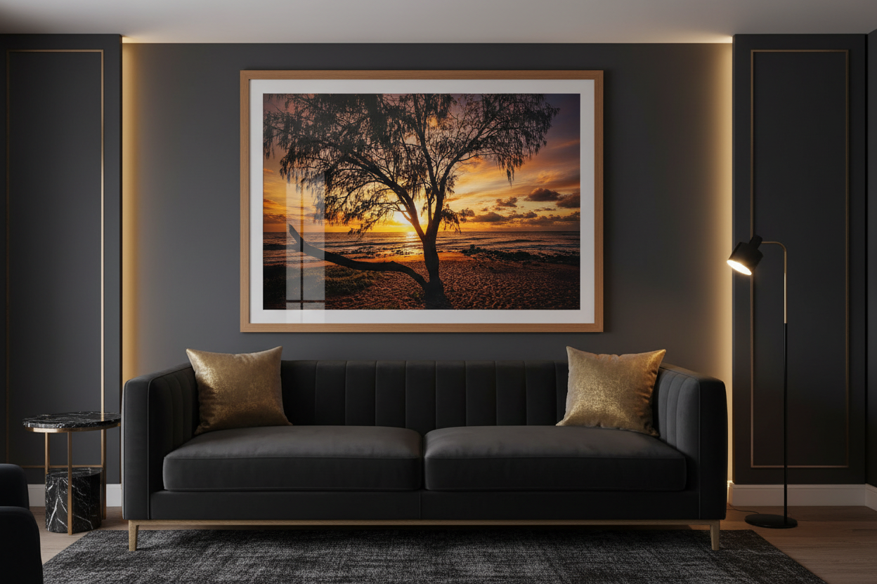 Sun Tree Mockup
