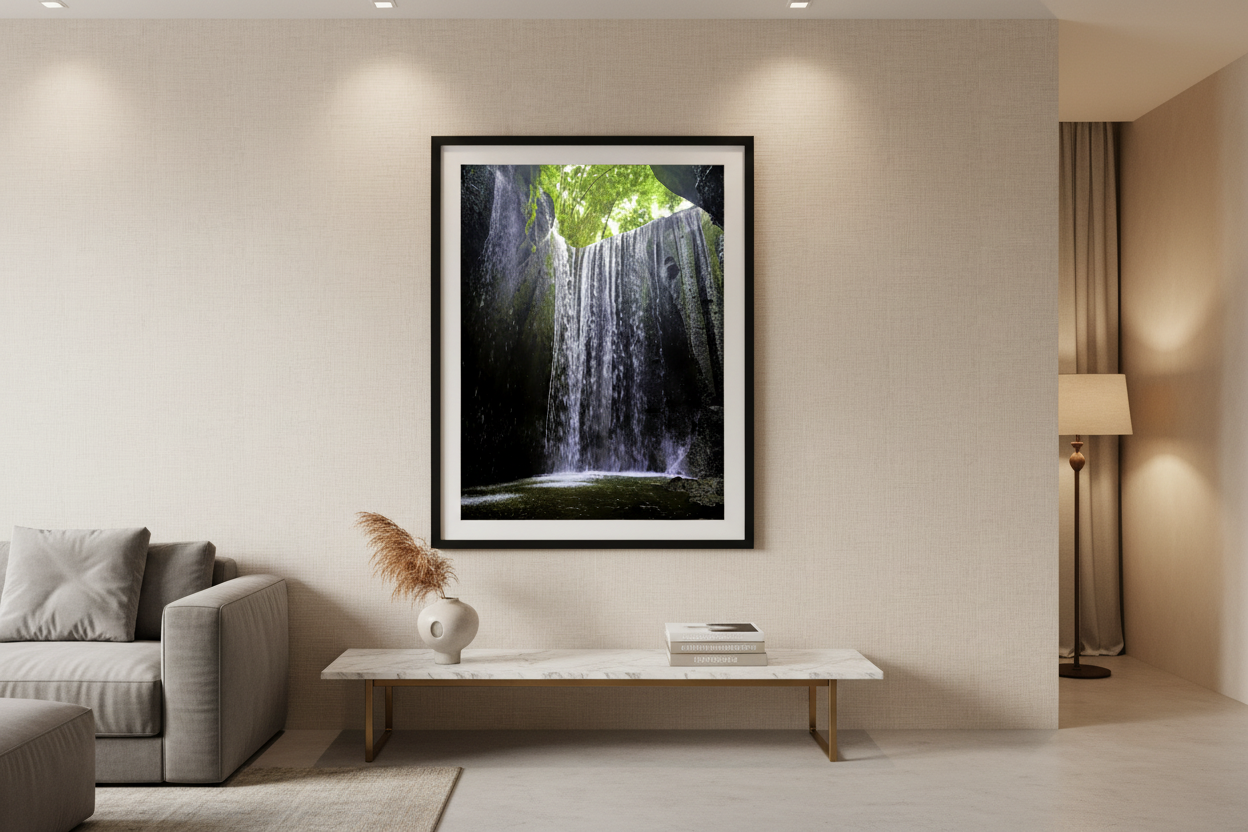Water From the Gods — Framed on Wall