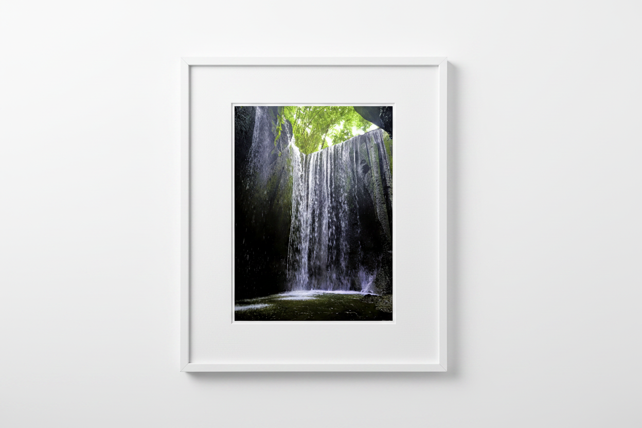 Water From the Gods — White Matt Board